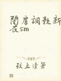 闺房调教新婚之夜sm