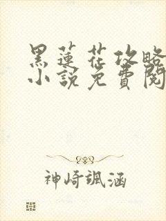 黑莲花攻略手册小说免费阅读