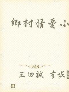 乡村情爱小说封面