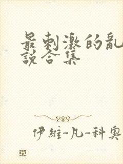 最刺激的乱惀小说合集