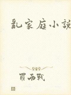 乱家庭小说封面