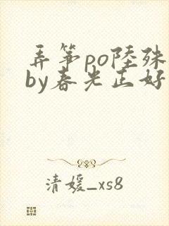 弄筝po陆殊词by春光正好