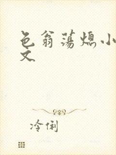 色翁荡熄小说全文封面