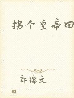 拐个皇帝回现代封面