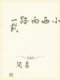 一路向西小说下载