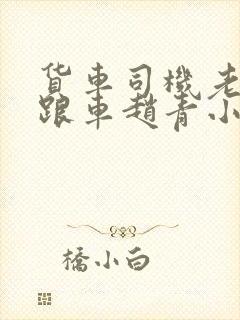 货车司机老周和跟车赵青小明封面