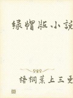 绿帽版小说