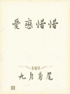 爱恋惜惜