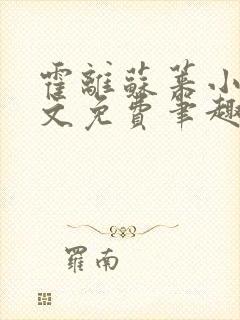 霍离苏莱小说全文免费笔趣阁封面