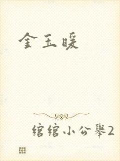 金玉暖封面