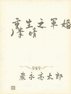 重生之军婚(h)李晴
