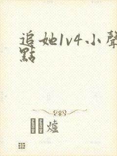 追她1v4小声点