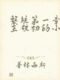 系统第一章给宿主破初的小说