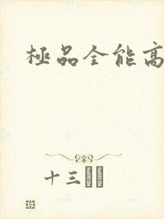 极品全能高手