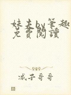 妹夫by笔趣阁免费阅读封面