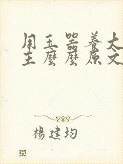 用玉器养大的公主么么原文