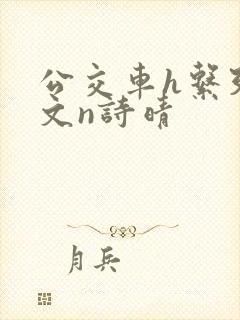 公交车h系列辣文n诗晴封面