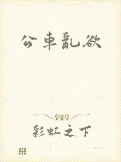 公车乱欲封面