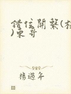 错位关系(校园)东哥