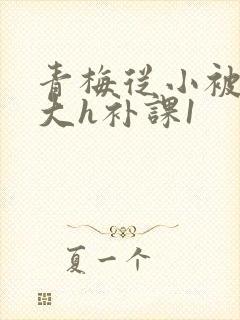 青梅从小被c到大h补课1封面