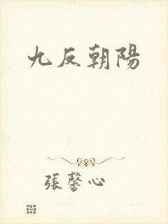 九反朝阳封面