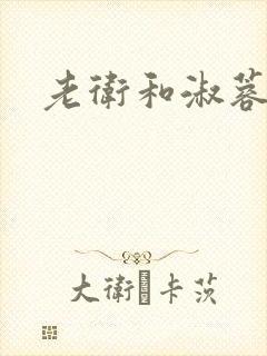 老卫和淑蓉封面