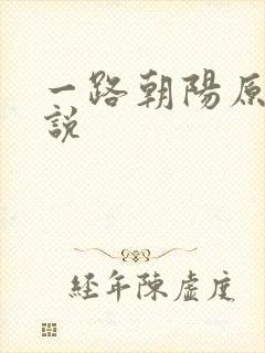 一路朝阳原著小说
