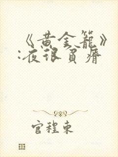 《黄金笼》作者:夜很贫瘠