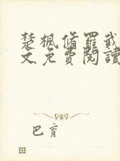 楚枫修罗武神全文免费阅读