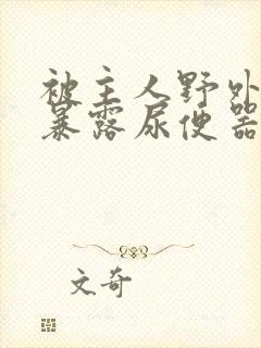 被主人野外调教暴露尿便器