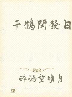 千鹤开发日记封面