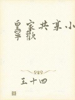 皇家共享小公主宁欢