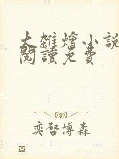 大杂烩小说全集阅读免费