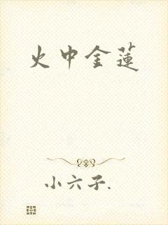 火中金莲封面