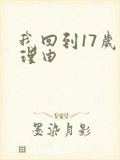 我回到17岁的理由