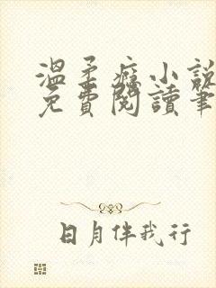 温柔瘾小说全文免费阅读笔趣阁