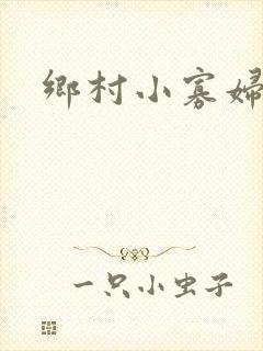 乡村小寡妇封面