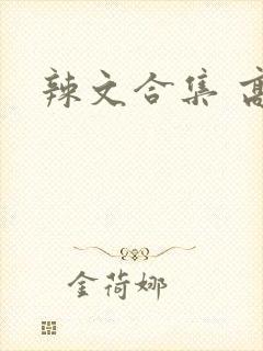 辣文合集 高h