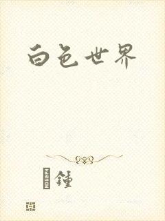 白色世界封面