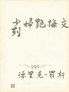 少妇艳梅交换系列封面