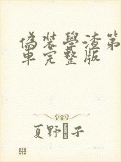 伪装学渣第一次车完整版