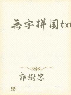 无字拼图txt
