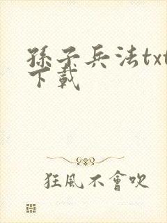 孙子兵法txt下载