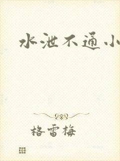 水泄不通小说封面