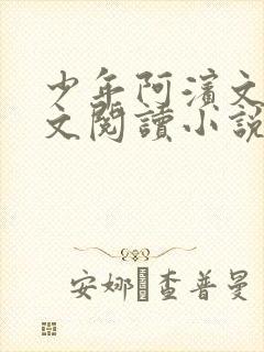 少年阿滨文全全文阅读小说封面