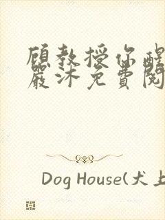 顾教授你醒了吗严沐免费阅读