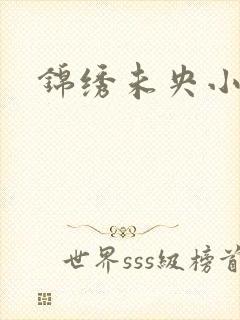 锦绣未央小说