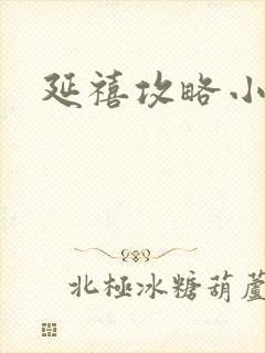 延禧攻略小说封面