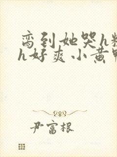 脔到她哭h粗话h好爽小黄鸭