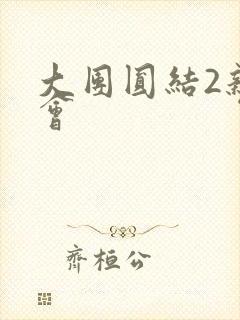 大团圆结2亲情会封面